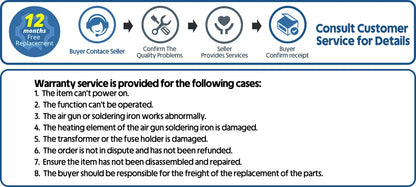WEP 948 Suction Tin Gun Desoldering Station 90W with Auto Shutoff, Variable Precise Temperature ºC/°F display, Sleep