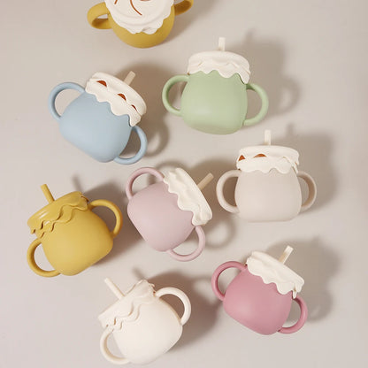 Baby Cup- 3 in 1 Silicone Snack Cup
