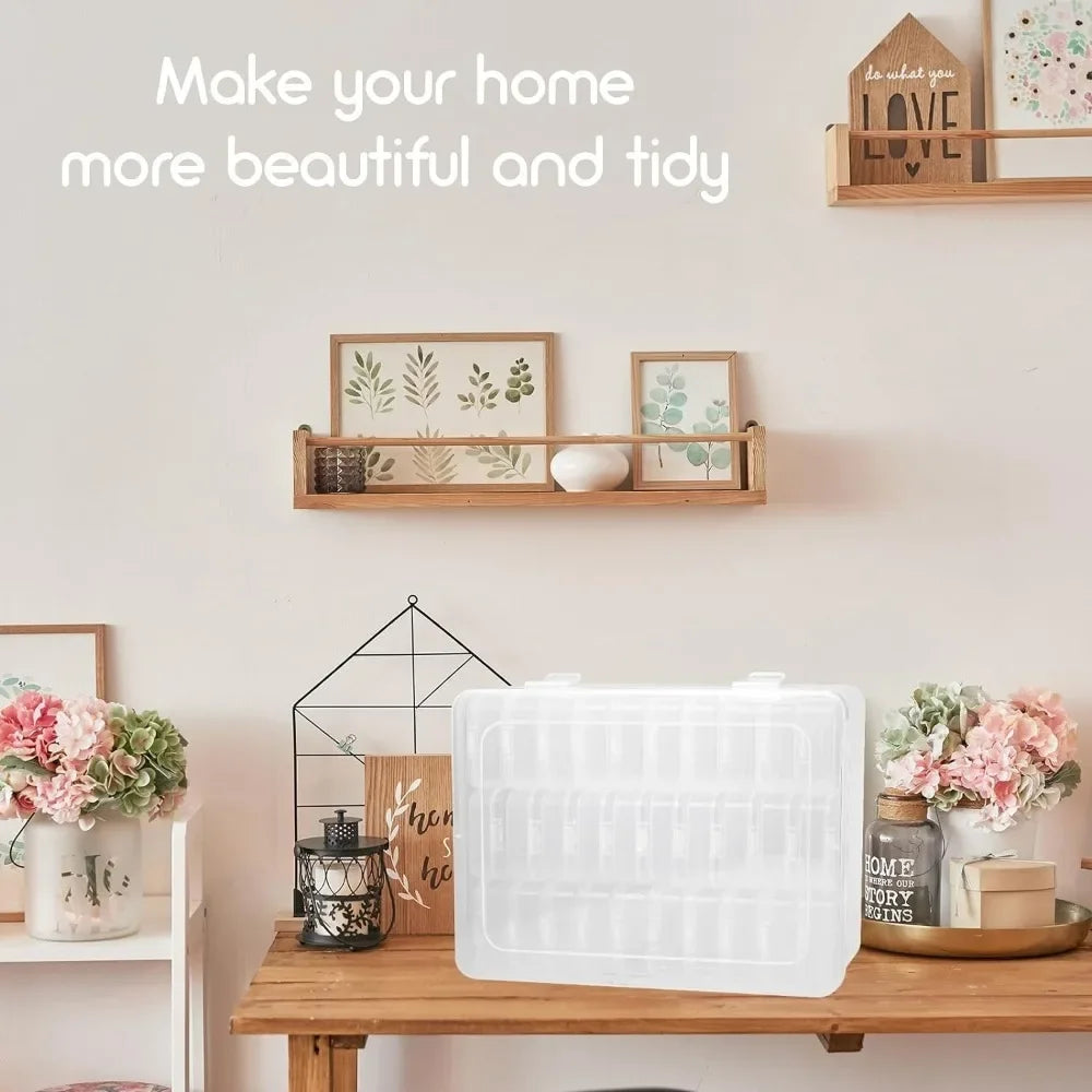 Transparent Jewelry Organizer Box