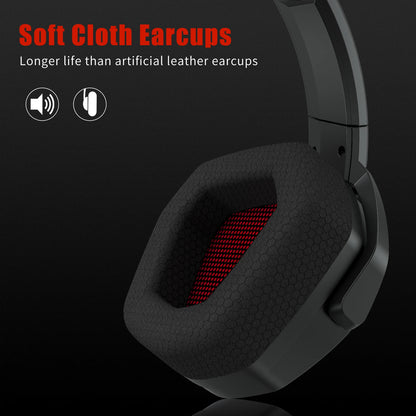NUBWO G06 2.4G Dual Wireless Gaming Headset 5ms Low Latency 7.1 Surround ENC Mic For PC PS4 PS5 Gaming Bluetooth Headphones