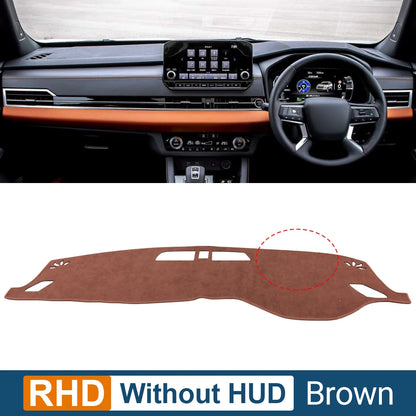 Car Dashboard Cover For Mitsubishi Outlander 4 PHEV 2021 2022 2023 2024 Instrument Desk Sun Shade Mat Non-slip Pad Accessories