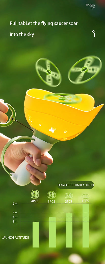 Kids Flying Saucer Launcher