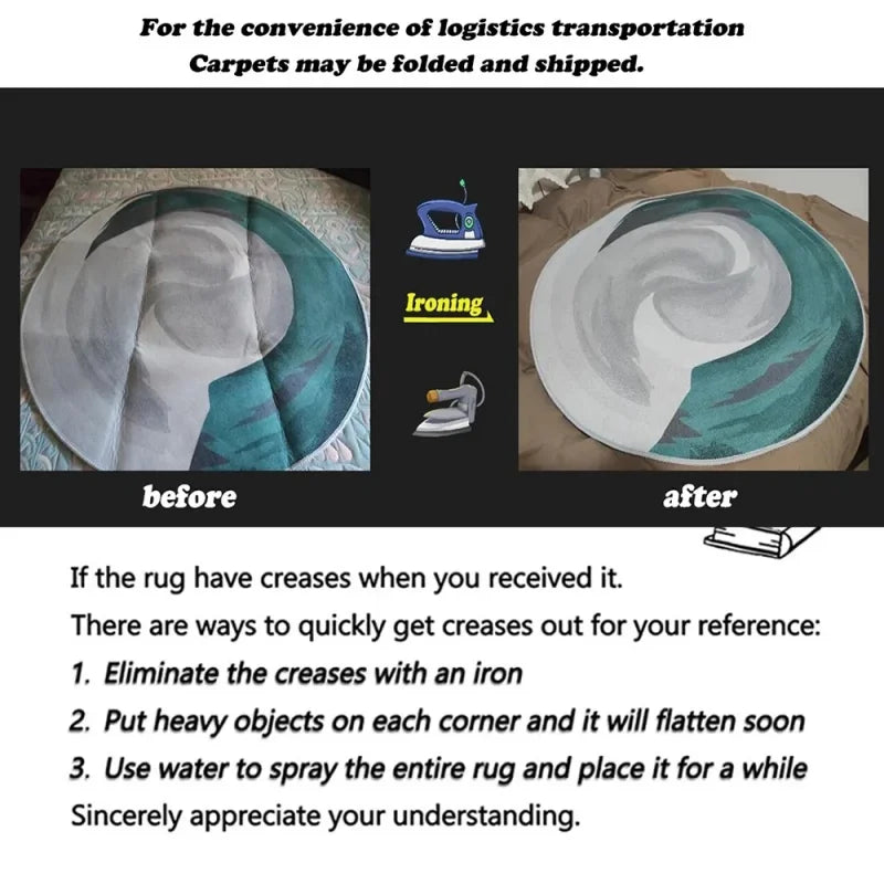 VIKAMA Christmas Doormat, Characteristic Gingerbread House And Tree Design, Made Of Flannel Fabric, Machine Washable-Ideal