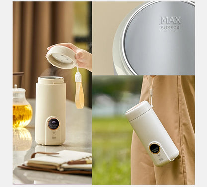Heating Cup Leakproof Tea Coffee Keep Warmer Bottles