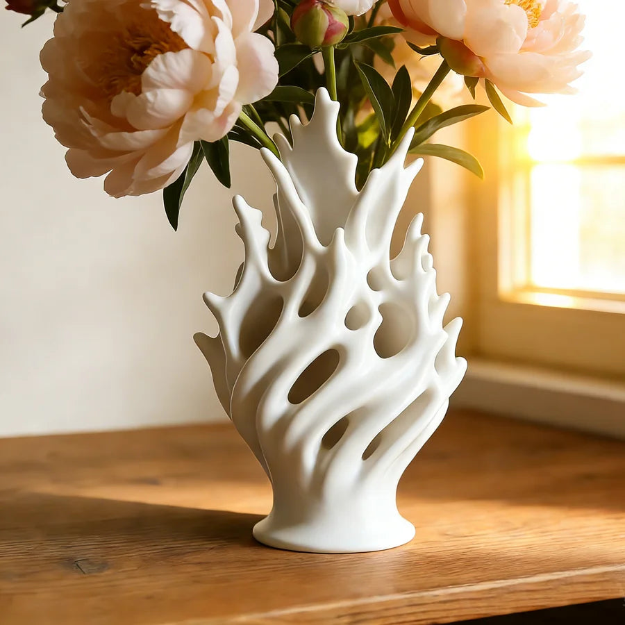Elegant Plastic Vases Home Decor