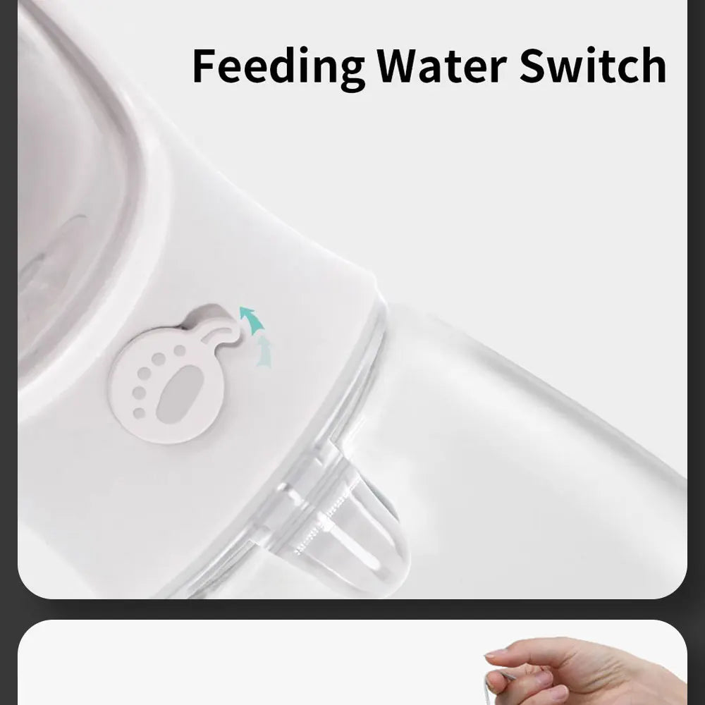 Portable Dog Cat Water Bottle with Storage Food and Water Container for Puppy Pets dogs Feeder Bowl Outdoor Travel Pet supplies