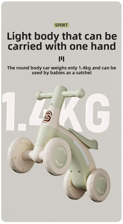 Anti-Tip Baby Balance Bike