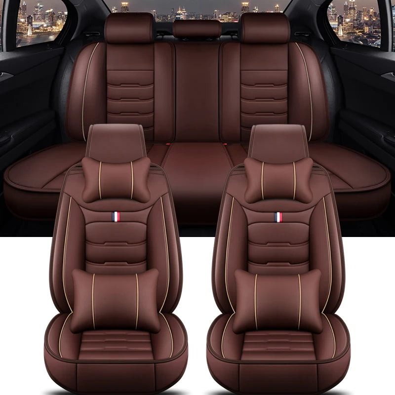 Universal Car Seat Cover for MITSUBISHI Outlander ASX Eclipse Lancer Pajero Sport Zinger Galant Triton Auto Accessories Interior