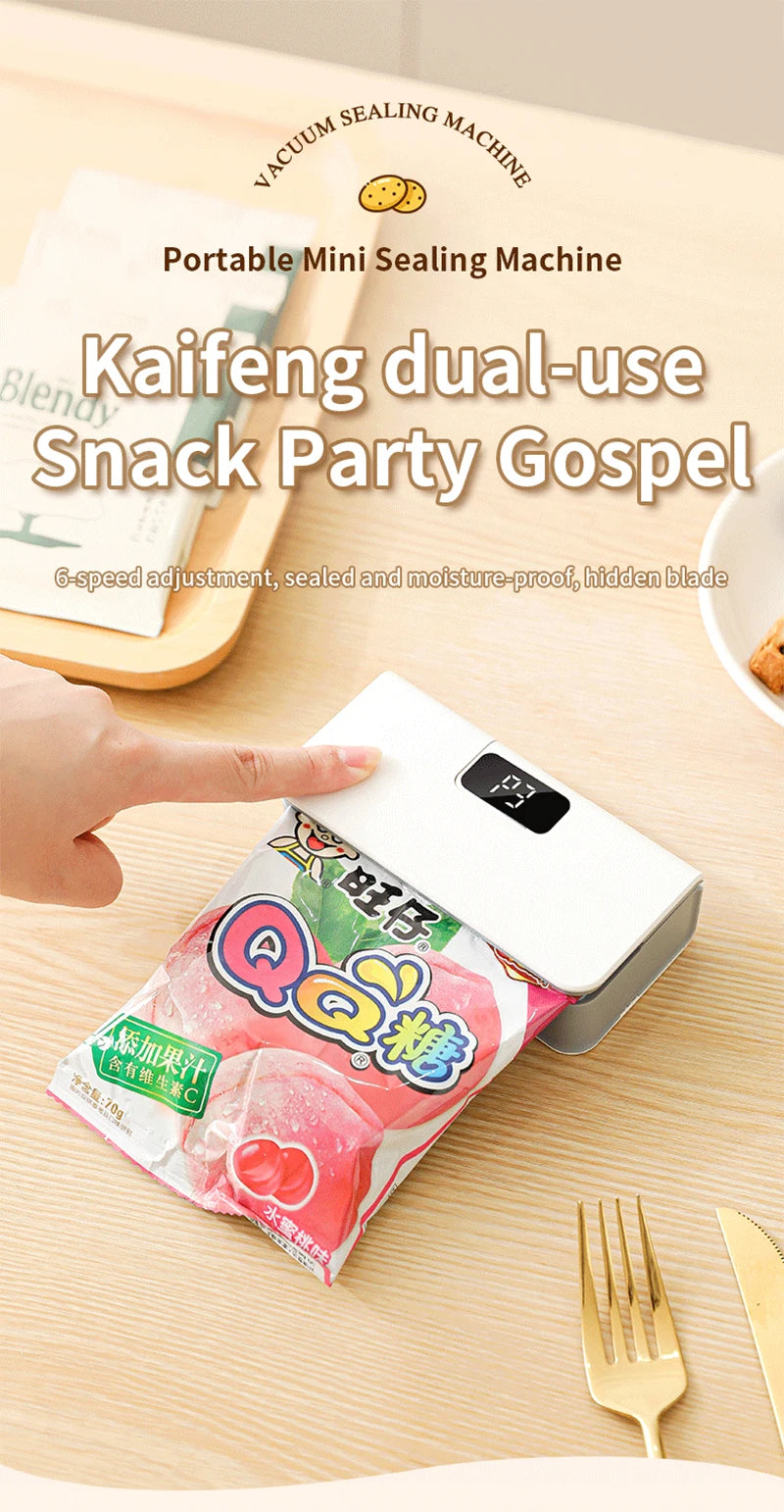Mini Rechargeable Heat Bag Sealer