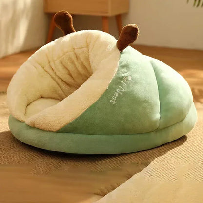 Soft Dog Bed Sofa Warm Plush Pet Kennel for Small Medium Dogs Cats Teddy Sleeping Nest Cozy Puppy Cave House Dog Accessories