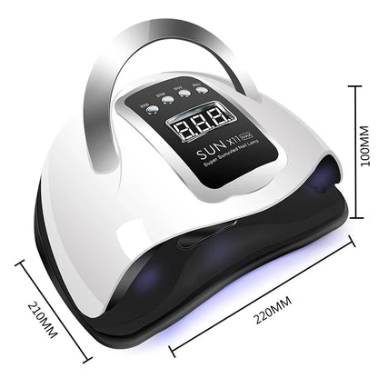 Nail Polish Kit Acrylic Nail Kit Poly Nail Gel Set With Nail Lamp Nails Extension Glitter Gel UV Building Gel Manicure Tools Set