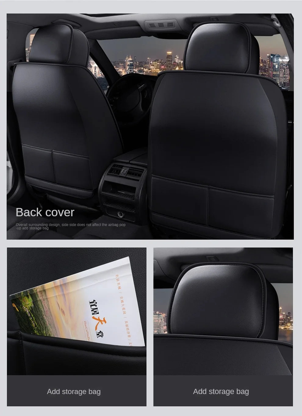 Universal Mitsubishi Car Seat Cover Set for Outlander