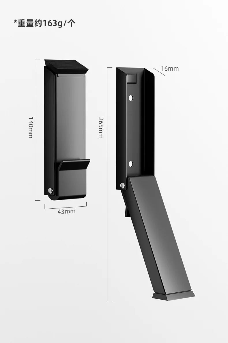 Black Door Block Door Stopper Door Entry Windproof Door Seam Stopper Anti-collision Safety Door Blockage Door Top Door Device