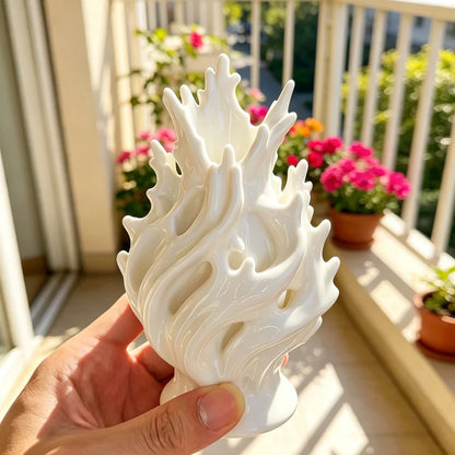 Elegant Plastic Vases Home Decor