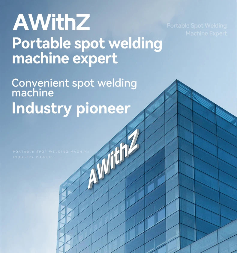 AWithZ Portable Spot Welder DIY Handheld Spot Welding Machine 90 Gears Adjustable Spot Welding for 18650 Lithium Battery