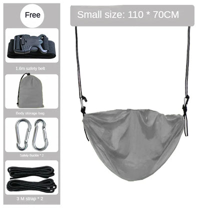 Kids Pod Swing Seat Comfortable Garden Hammock Chair Durable Portable Decor for Indoor Outdoor Use Parent-child Toys
