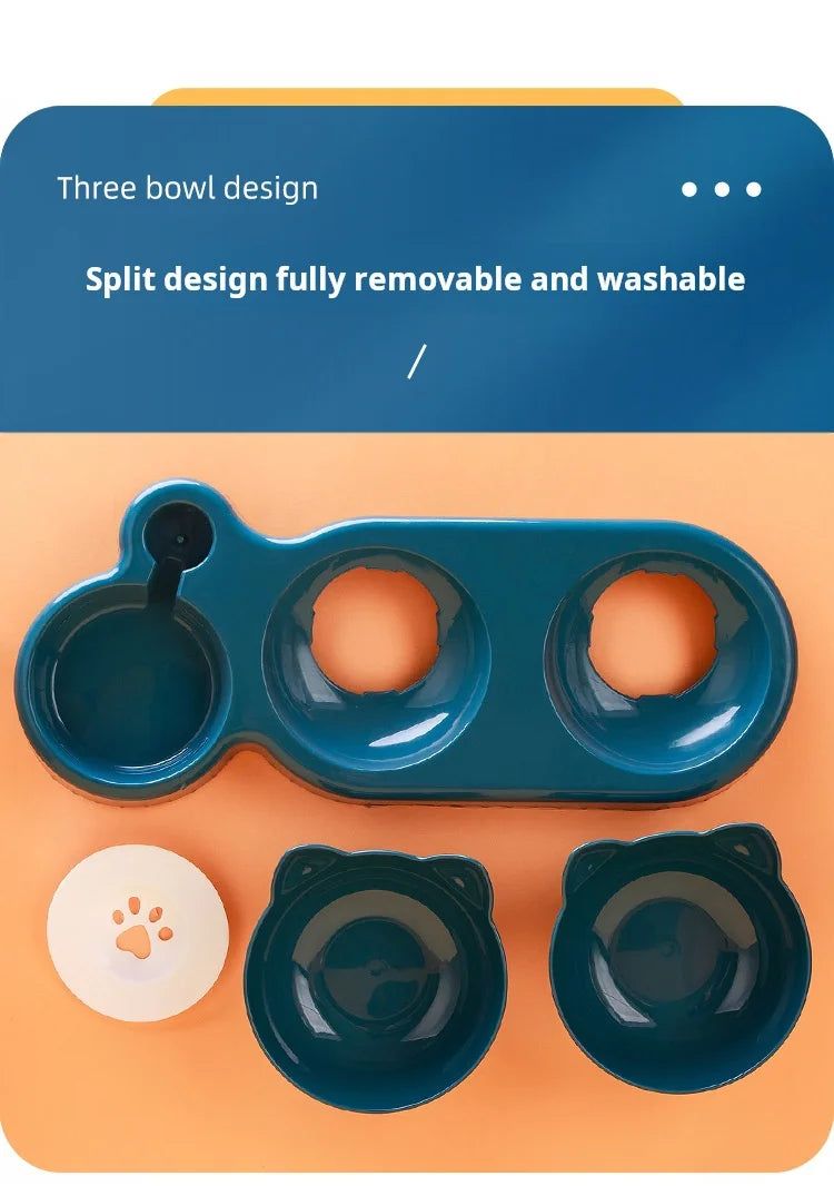 Pet Bowl with Water Feeder
