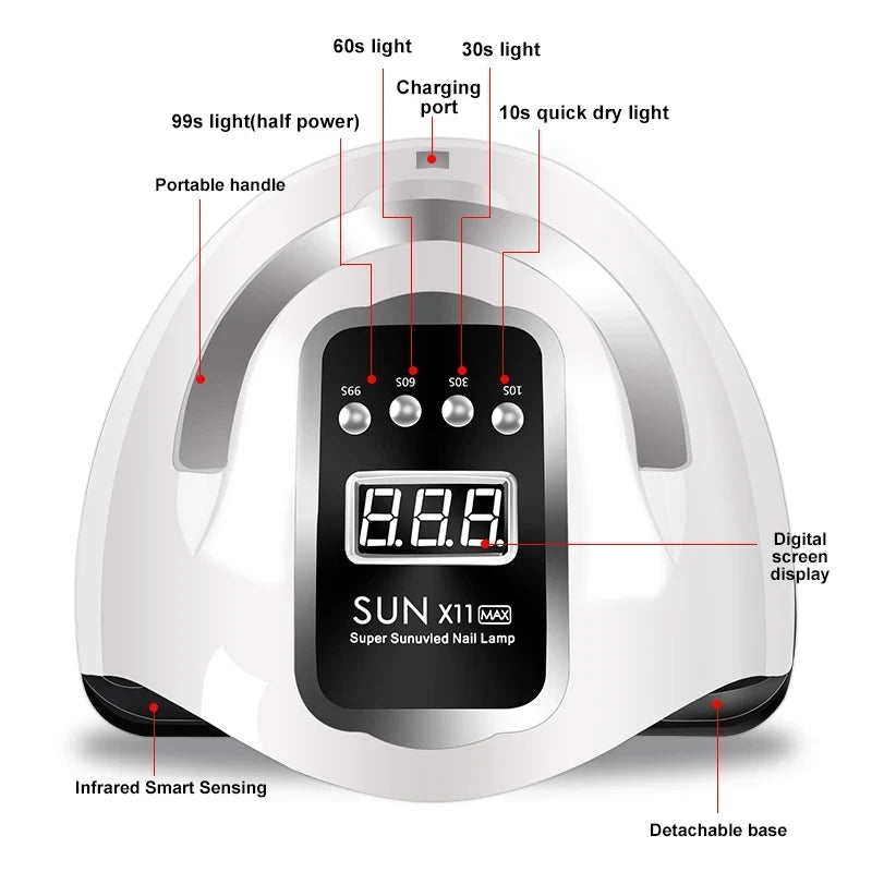 Nail Polish Kit Acrylic Nail Kit Poly Nail Gel Set With Nail Lamp Nails Extension Glitter Gel UV Building Gel Manicure Tools Set
