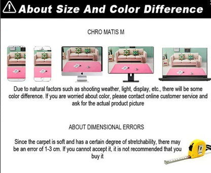 VIKAMA Christmas Doormat, Characteristic Gingerbread House And Tree Design, Made Of Flannel Fabric, Machine Washable-Ideal