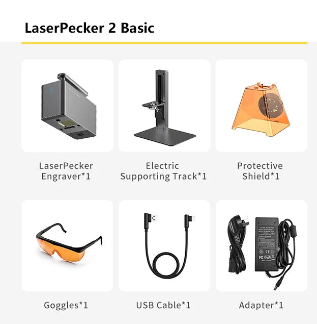 LaserPecker 2 Laser Engraver Portable Wood Engraving Machine DIY Logo Printer Wood Graver Art Making Laser Engraving Machine