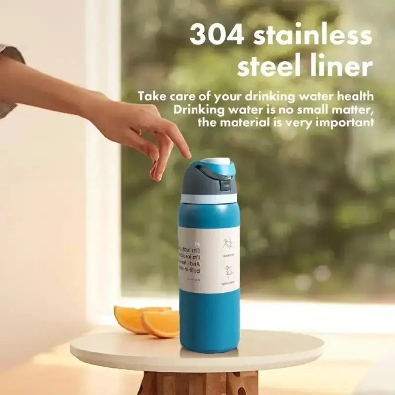 Vacuum Flasks & Thermoses Water Bottle Drinkware Thermo Tumbler Stainless Steel Thermal Mug Original Cold Hot Coffee
