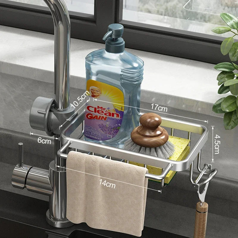 Aluminum Sink Organizer Rack
