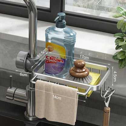 Aluminum Sink Organizer Rack