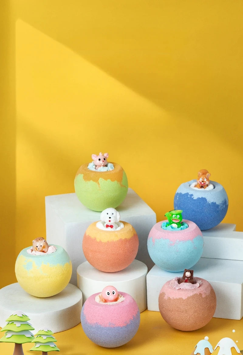 100g Bath Balls Surprise Bath Balls Surprise Gift Bath Balls Surprise Bath Balls Mermaid Sea Bath Balls With Surprise Toy Inside