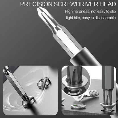 Precision Screwdriver Set, Laptop Tool Kit, 152/25 in 1 Professional Computer Screwdriver Repair Kit T5 T6 Torx Screwdriver