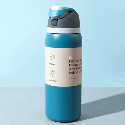 Vacuum Flasks & Thermoses Water Bottle Drinkware Thermo Tumbler Stainless Steel Thermal Mug Original Cold Hot Coffee
