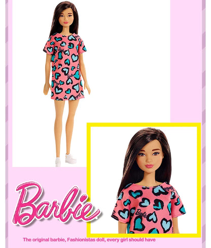 Original Mattel Barbie Fashionistas Doll Music Star Blonde Hair Bjd with Accessories Toys for Girls Collection Educational Props