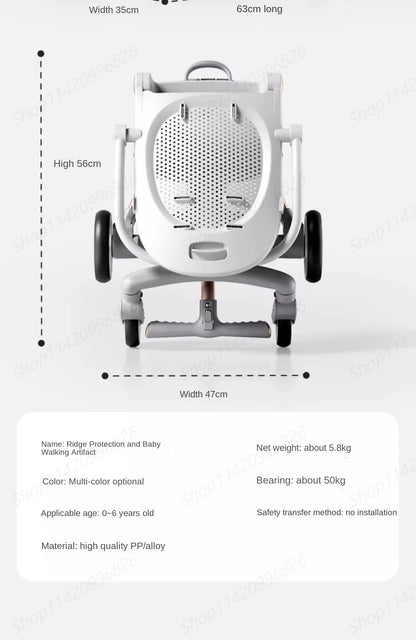 Baby Stroller Can Sit and Lie Down Foldable Lightweight Travel Two-way High Landscape Six Shock Absorption Comfortable Seat