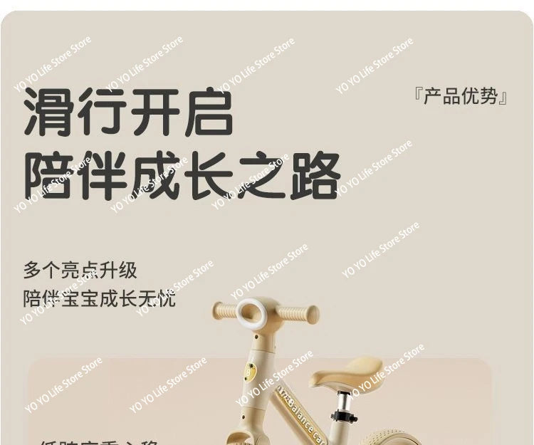 4-in-1 Kids Balance Tricycle