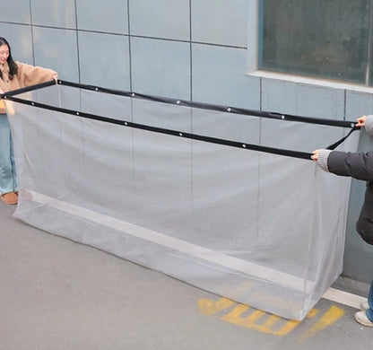 Anti-drop Clothes Outdoor High-rise Clothes Mesh Cover Clothes Household Anti-drop Mesh Pocket Balcony Telescopic Drying