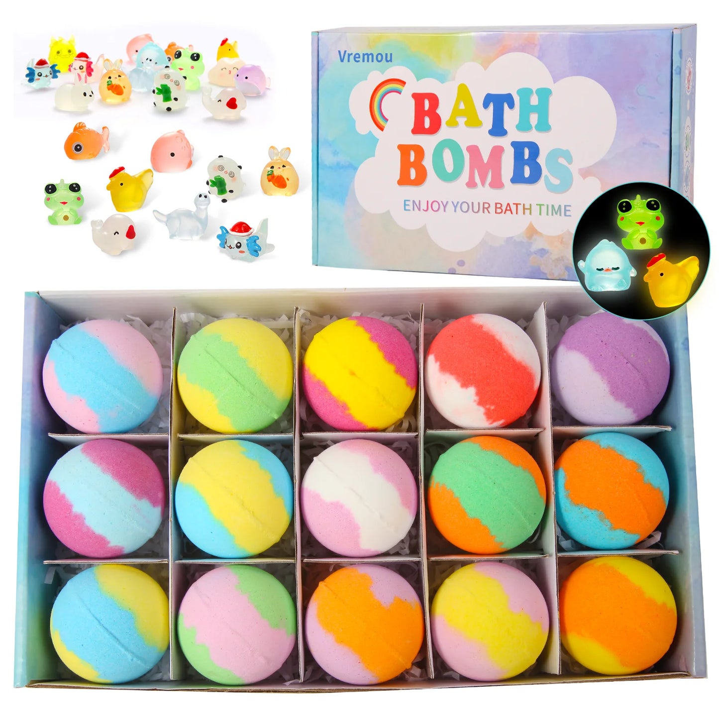 Kids Surprise Bath Bombs 24 Pack