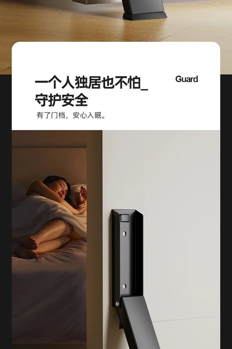 Black Door Block Door Stopper Door Entry Windproof Door Seam Stopper Anti-collision Safety Door Blockage Door Top Door Device