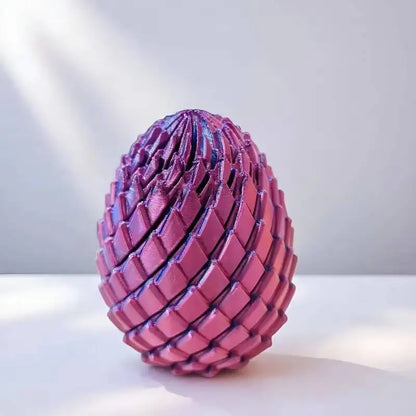2 Sizes 3D Printed Rotating Spiral Dragon Egg Colorful Articulated Fidget Toy Anti Anxiety Stress Relief Sensory Toy