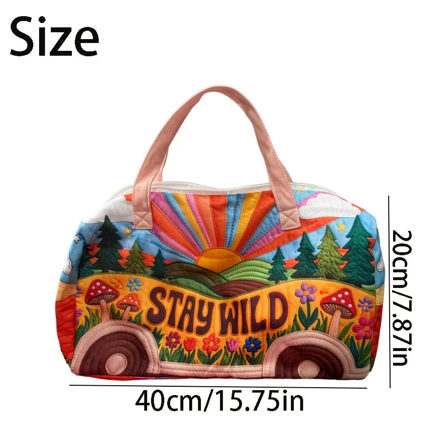 3D digitally printed multi-functional gym bag