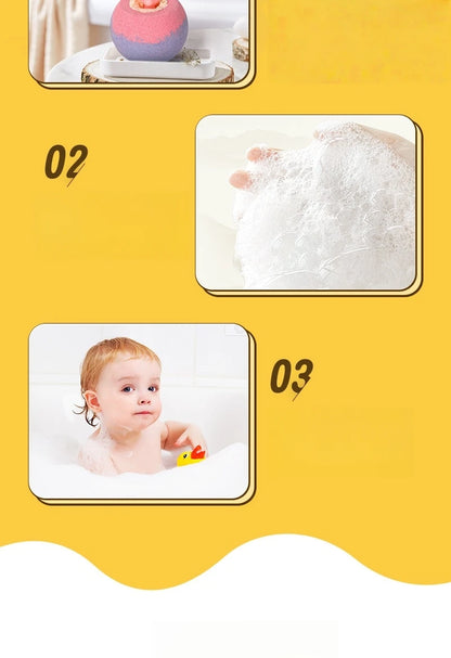 100g Bath Balls Surprise Bath Balls Surprise Gift Bath Balls Surprise Bath Balls Mermaid Sea Bath Balls With Surprise Toy Inside