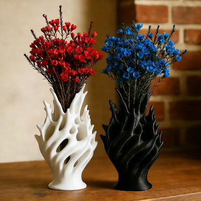 Elegant Plastic Vases Home Decor