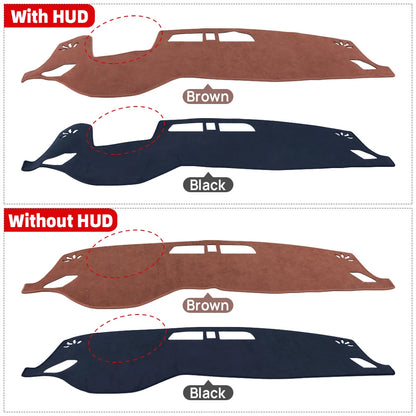 Car Dashboard Cover For Mitsubishi Outlander 4 PHEV 2021 2022 2023 2024 Instrument Desk Sun Shade Mat Non-slip Pad Accessories