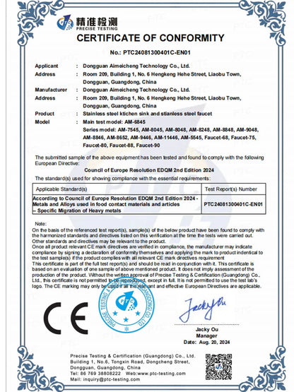 5.0MM Double Waterfall Sink Embossed Stainless Steel Kitchen Sink Large Single Slot Digital Display Wash Basin Dishwashing pond