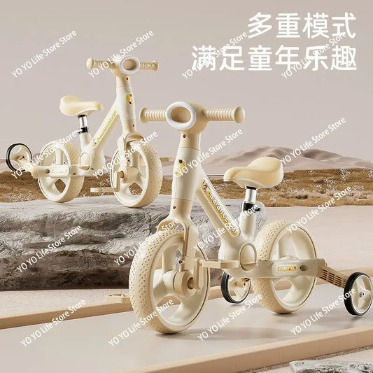 4-in-1 Kids Balance Tricycle