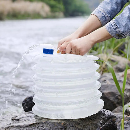 Foldable Water Tank With Camping Outdoor Travel
