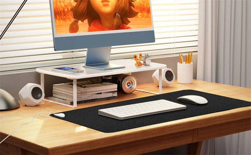 Earthing Mat with Wristband Soft PU Grounding Mat Pad Healthy Balance for Anxiety Relief & Better Sleep Earth Connected Therapy