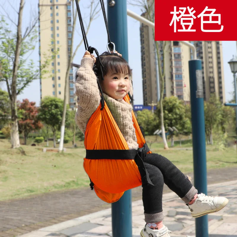 Kids Pod Swing Seat Comfortable Garden Hammock Chair Durable Portable Decor for Indoor Outdoor Use Parent-child Toys