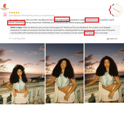 3B3C Burmese Pixie Curly Hair Bundles Virgin Human Hair Burmese Vietnamese Raw Human Hair Extensions Wholesale For Full Head 18A