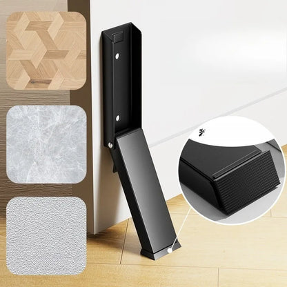 Black Door Block Door Stopper Door Entry Windproof Door Seam Stopper Anti-collision Safety Door Blockage Door Top Door Device