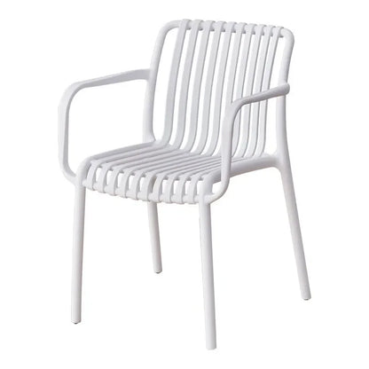 Balcony Plastic Backrest Leisure Luxury Chair Home Restaurant Dining Room Chair Sillas Para Comedor Beach Chairs For Kitchen