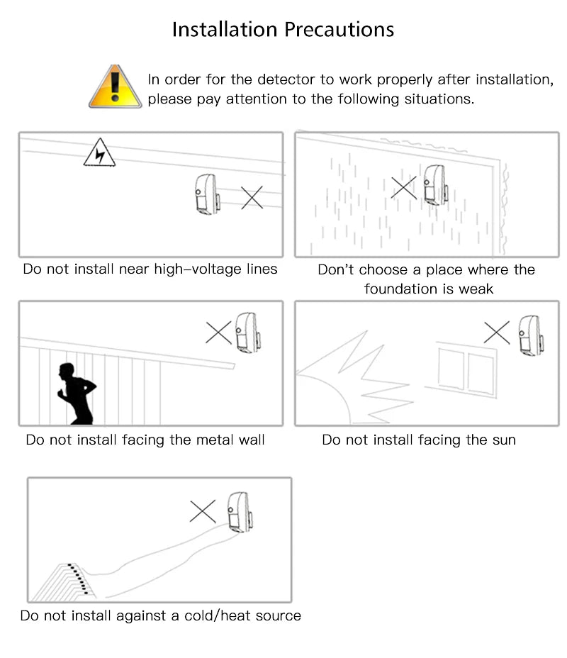 433mhz CT60M Wireless Anti Pet Detector PIR Detector Motion Sensor for DIY Wifi GSM Home Intruder Burglar Alarm System 1PC UNIT